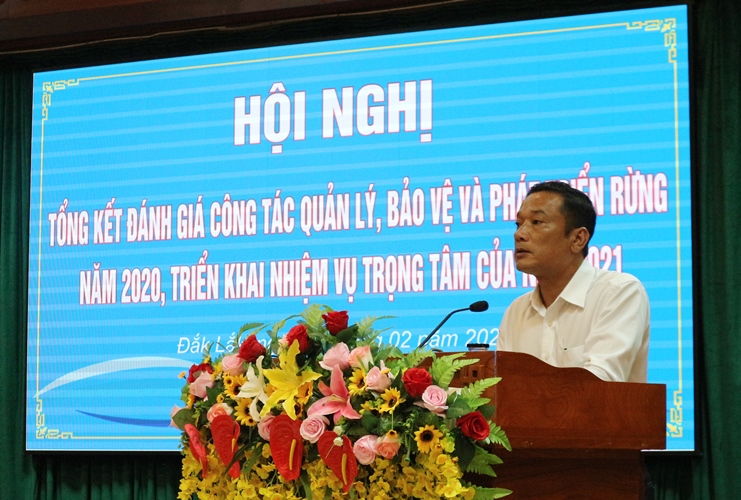 Triển khai công tác quản lý, bảo vệ và phát triển rừng năm 2021